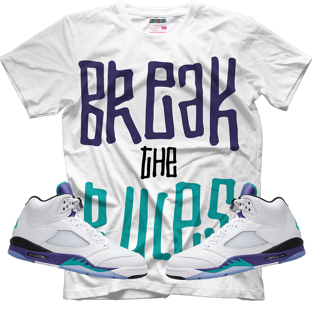 Break The Rules (Air Jordan 5 Grape) T-Shirt