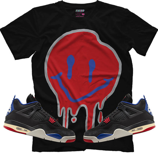 Drippy Smiley (Air Jordan 4 Rare Air) T-Shirt