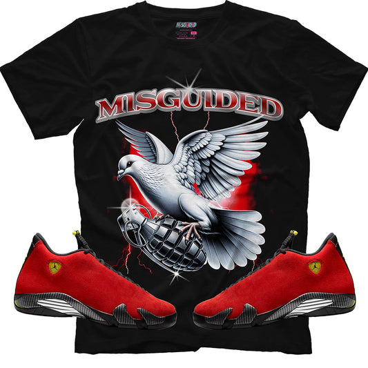 Dropping Bombs (Air Jordan 14 Ferrari) T-Shirt