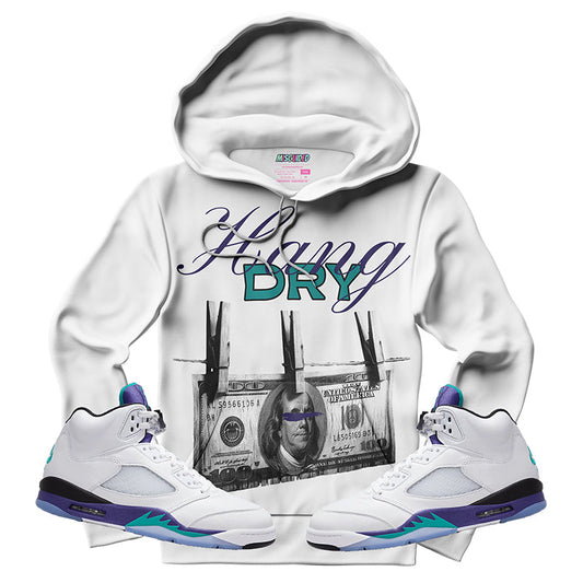 Hang Dry (Air Jordan 5 Grape) Hoodie