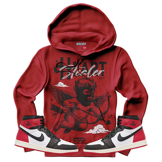 Heart Stealer (Air Jordan 1 High OG Black Toe Reimagined) Hoodie