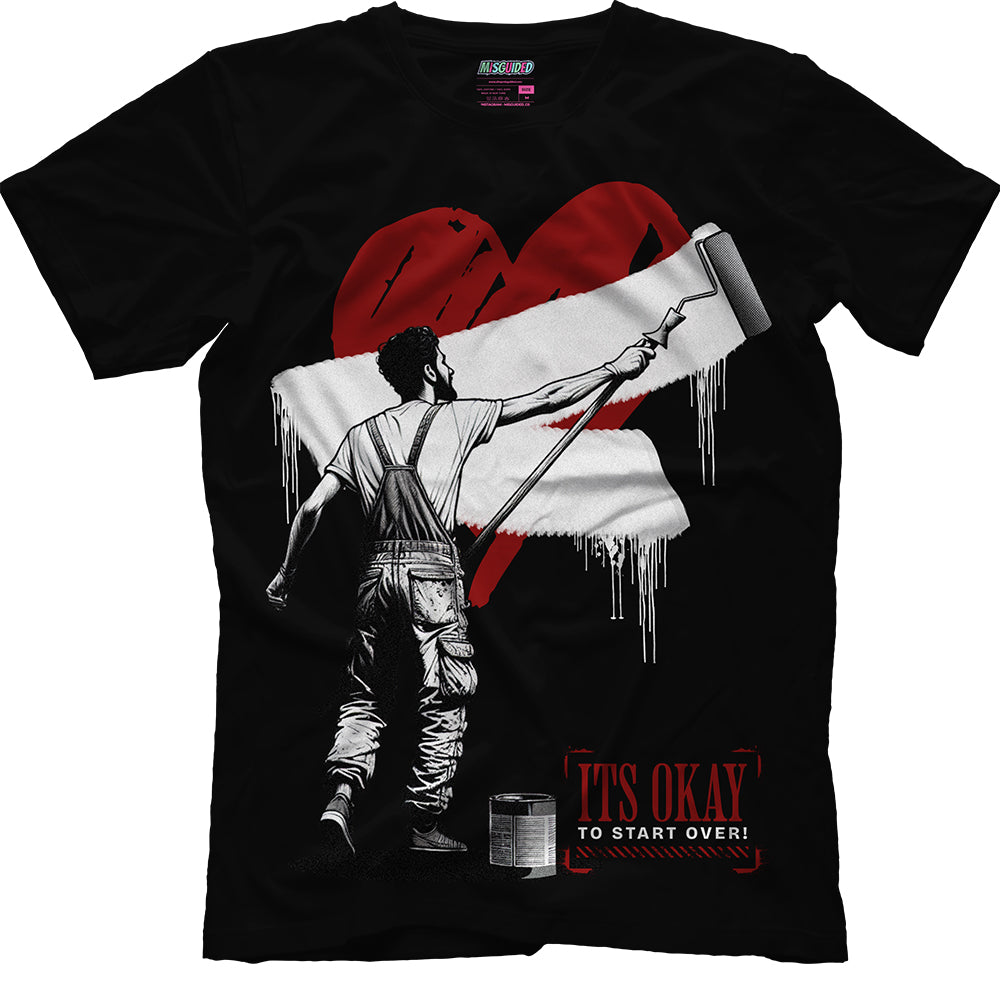 It's Okay To Start Over (Air Jordan 11 Low Bred) T-Shirt