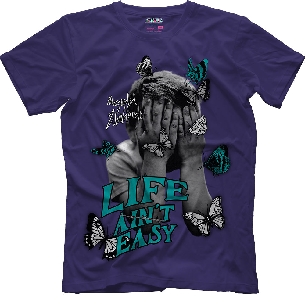 Life Ain't Easy (Air Jordan 5 Grape) T-Shirt