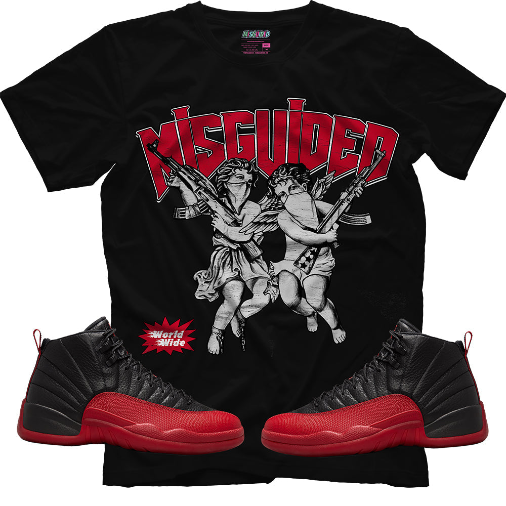 Misguided WorldWide (Air Jordan 12 Flu Game) T-Shirt
