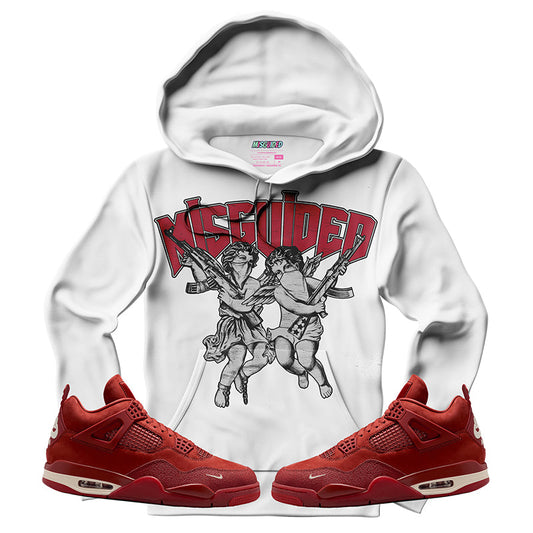 Misguided Angels (Air Jordan 4 Brick By Brick) Hoodie
