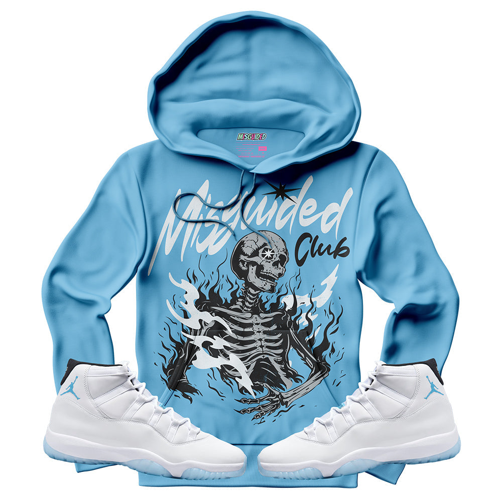 Misguided Club (Air Jordan 11 Legend Blue) Hoodie