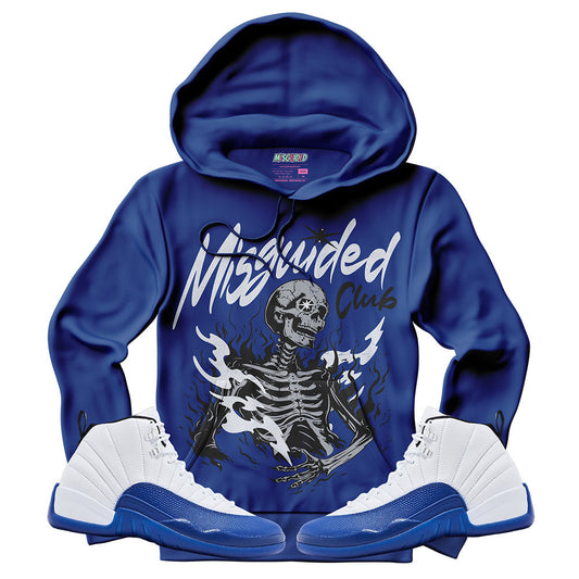 Misguided Club (Air Jordan 12 Blueberry) Hoodie