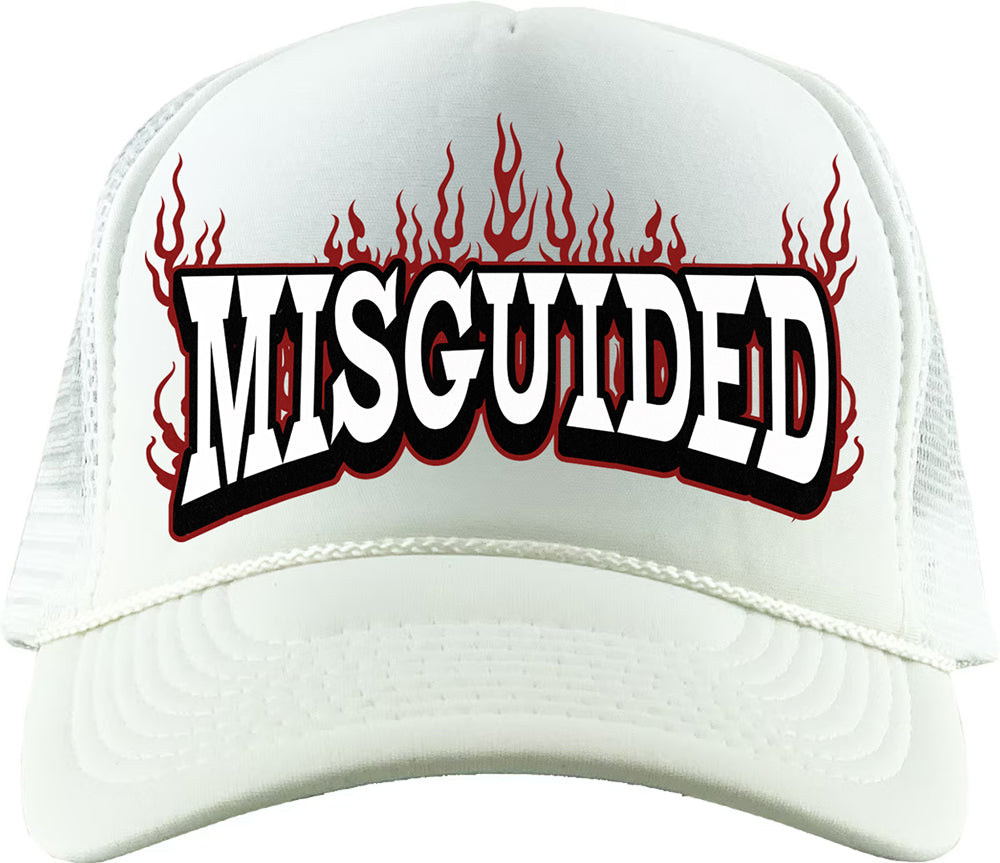 Misguided Flame (Air Jordan 11 Low Bred) Trucker Hat