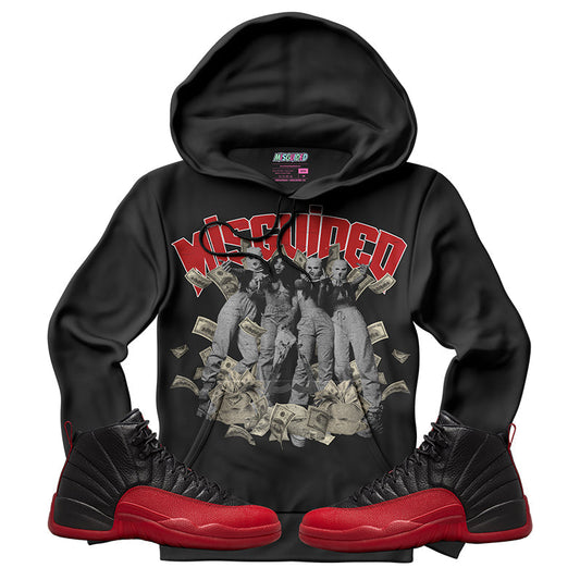 Misguided Girls (Air Jordan 12 Flu Game) Hoodie