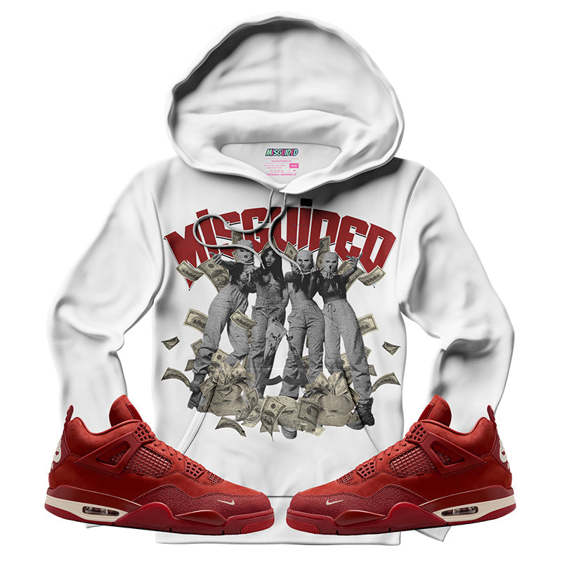 Misguided Girls (Air Jordan 4 Brick By Brick) Hoodie
