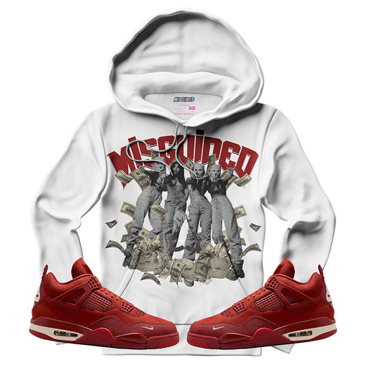 Misguided Girls (Air Jordan 4 Brick By Brick) Hoodie