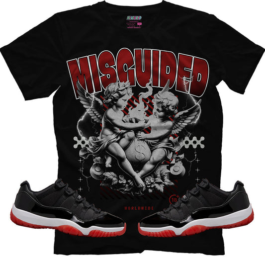 Misguided Mentality (Air Jordan 11 Low Bred) T-Shirt