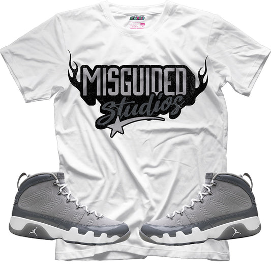 Misguided Studios (Air Jordan 9 Cool Grey) T-Shirt