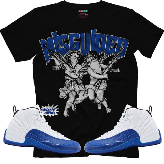 Misguided WorldWide (Air Jordan 12 Blueberry) T-Shirt