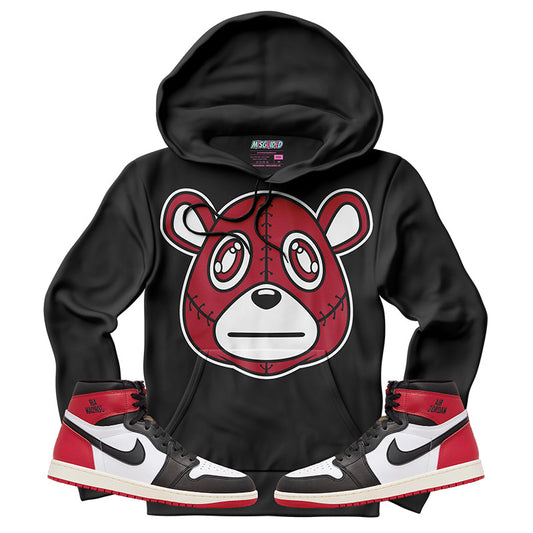 Misguided (Air Jordan 1 High OG Black Toe Reimagined) Hoodie