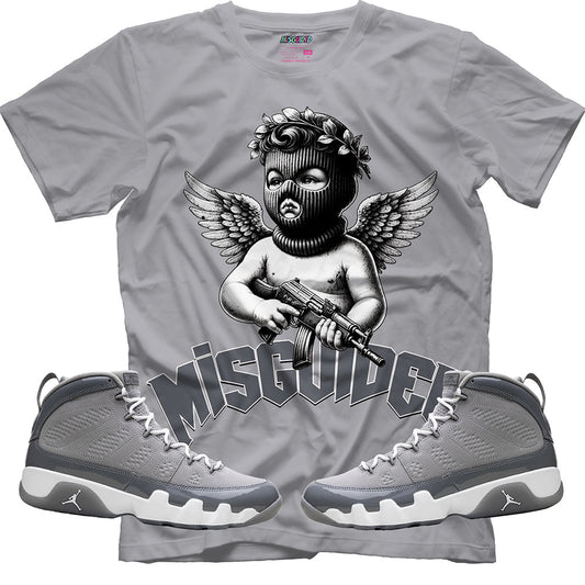 Misguided Angel (Air Jordan 9 Cool Grey) T-Shirt