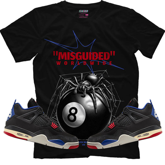 Misguided Spider (Air Jordan 4 Rare Air) T-Shirt