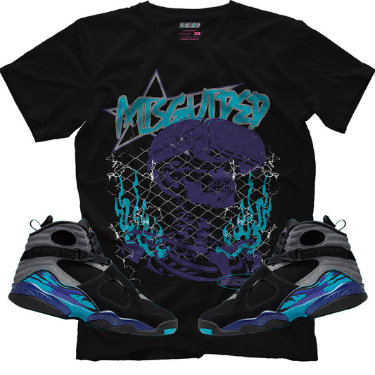Misguided Star (Air Jordan 8 Aqua) T-Shirt