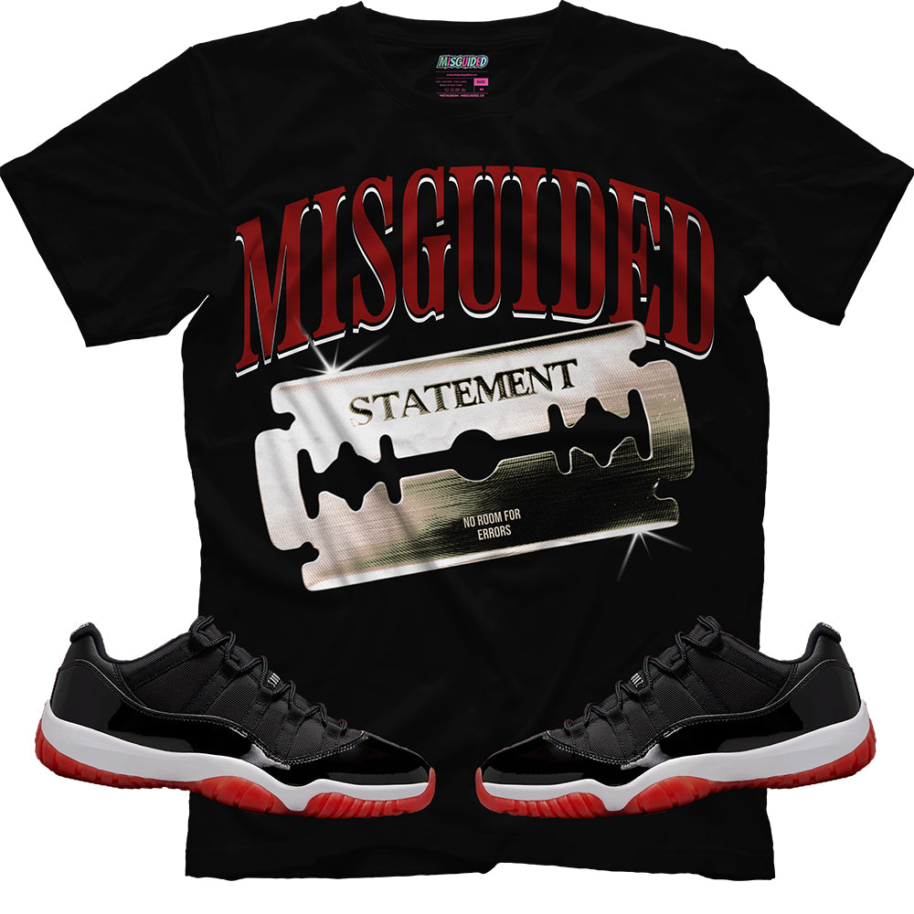 No Room For Errors (Air Jordan 11 Low Bred) T-Shirt