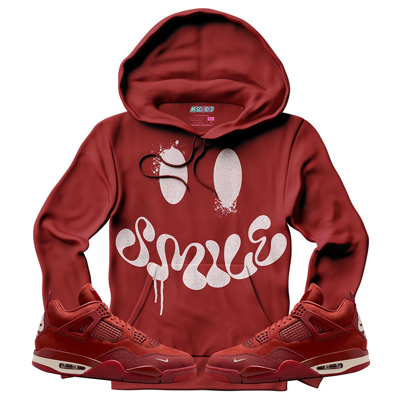 Smile (Air Jordan 4 Brick By Brick) Hoodie