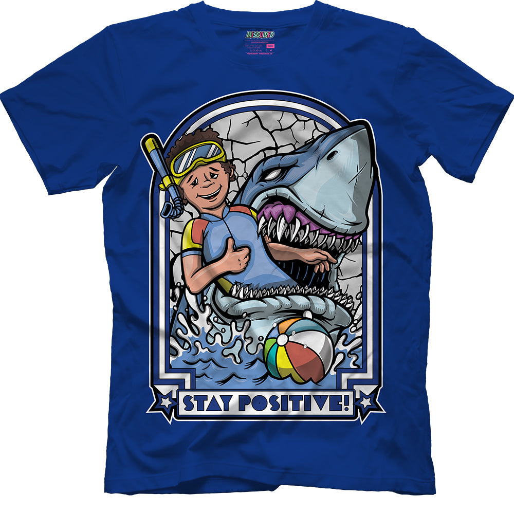 Stay Positive (Air Jordan 12 Blueberry) T-Shirt