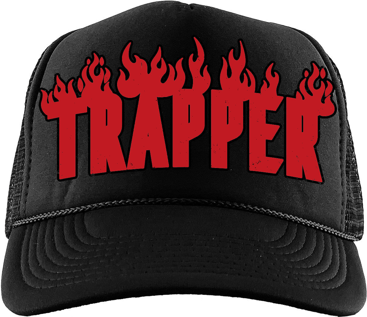 Trapper (Air Jordan 12 Flu Game) Trucker Hat