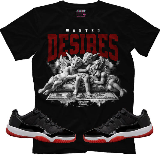 Wanted Desires (Air Jordan 11 Low Bred) T-Shirt