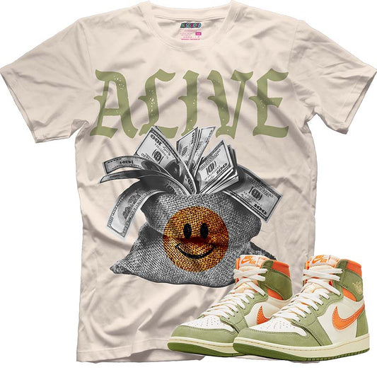 Alive (AIR JORDAN 1 HIGH OG CRAFT “CELADON”) T-Shirt