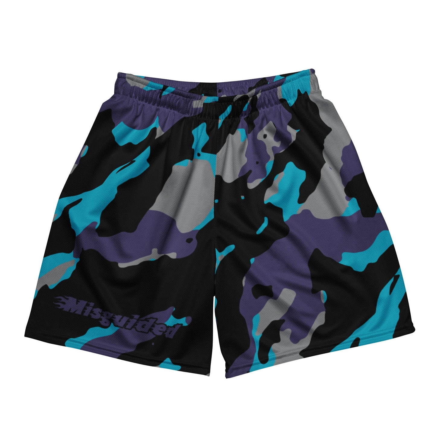 Misguided Camo (Air Jordan 8 Aqua) Mesh Shorts