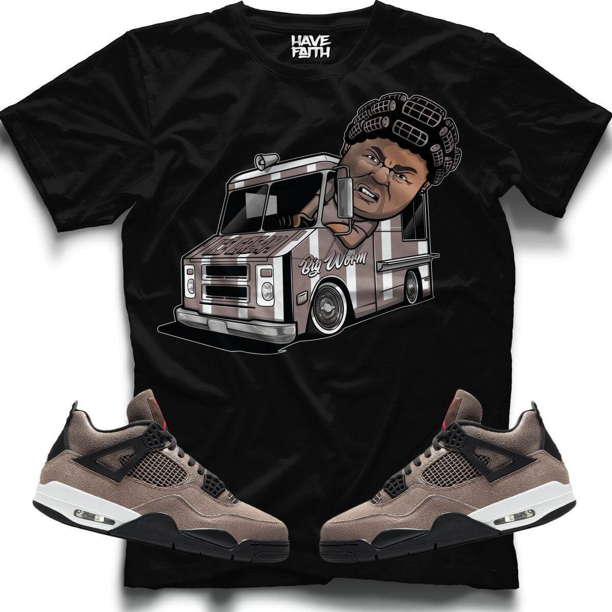 Big Worm (Taupe Retro 4's) T-Shirt