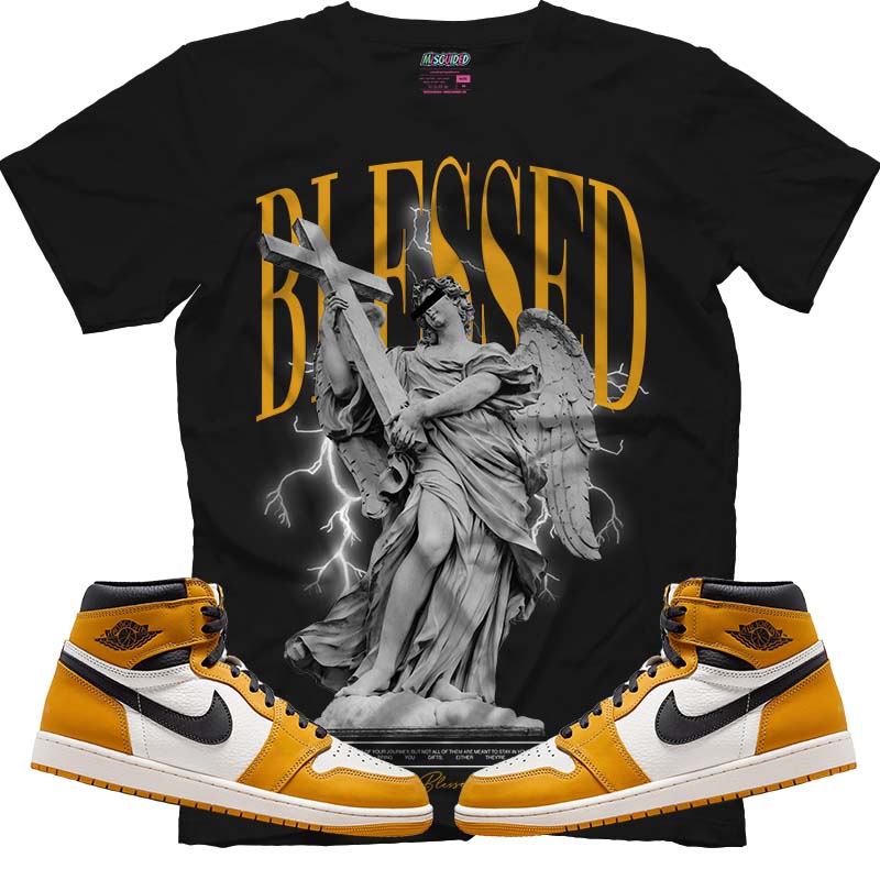 Blessed (Air Jordan 1 Retro High OG 'Yellow Ochre') T-Shirt