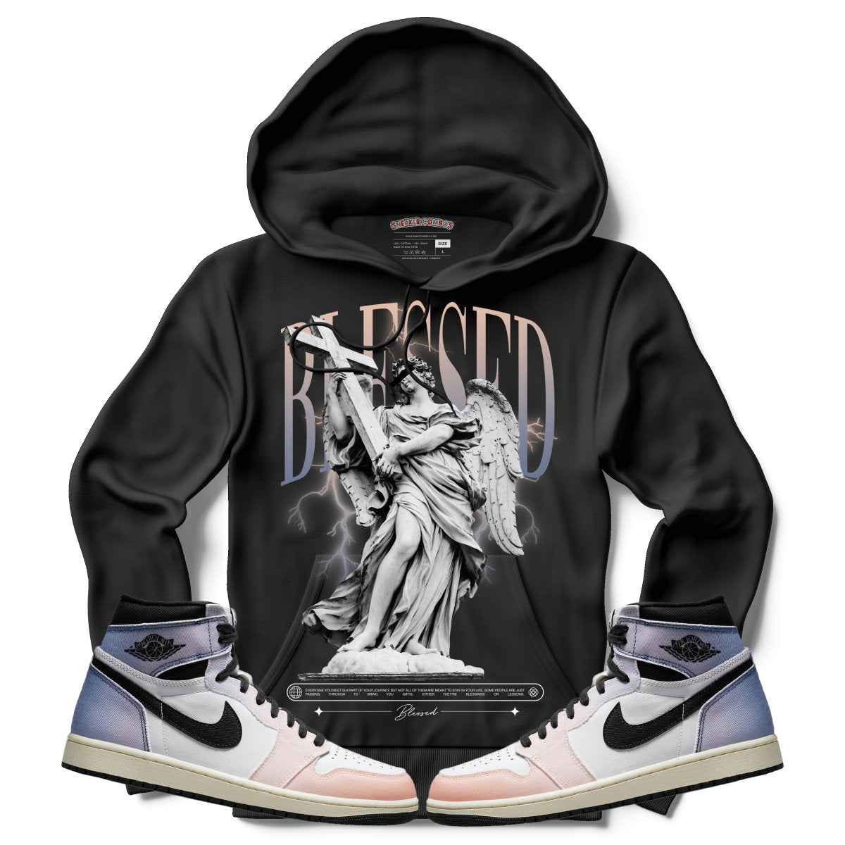 Blessed ( Air Jordan 1 Skyline) Hoodie