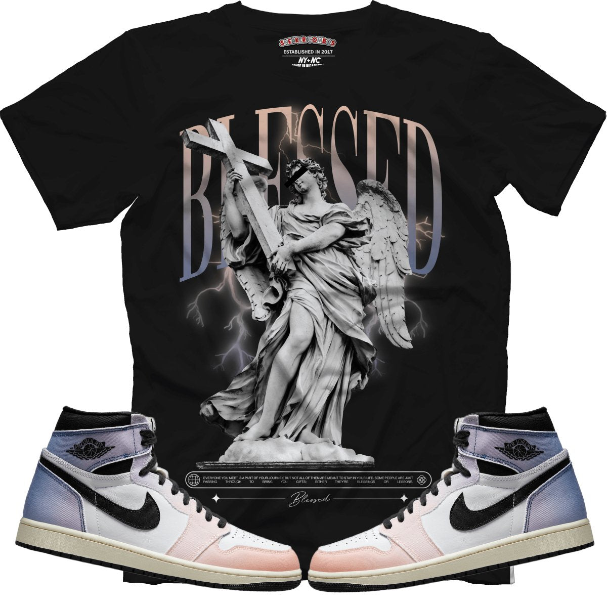 Blessed ( Air Jordan 1 Skyline) T-Shirt
