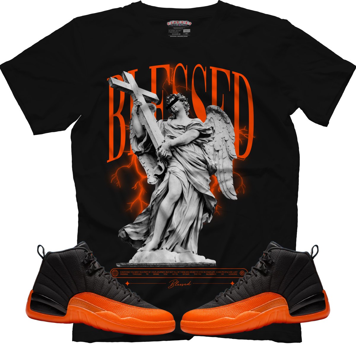 Blessed (Air Jordan 12 Brilliant Orange) T-Shirt