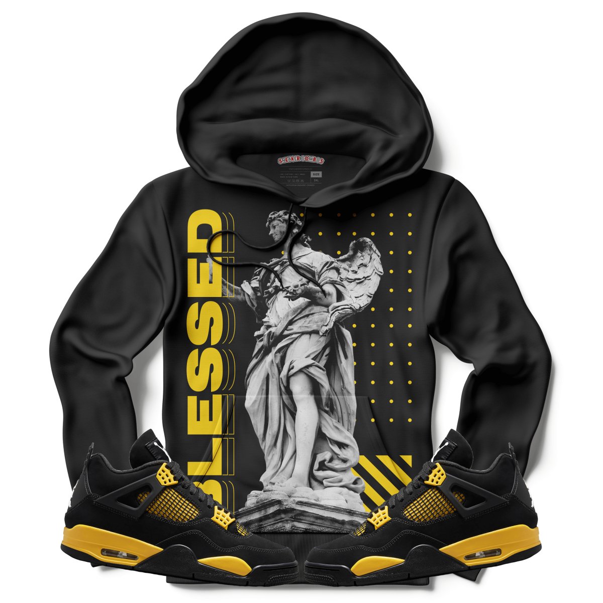 Blessed (Air Jordan 4 Thunder) Hoodie