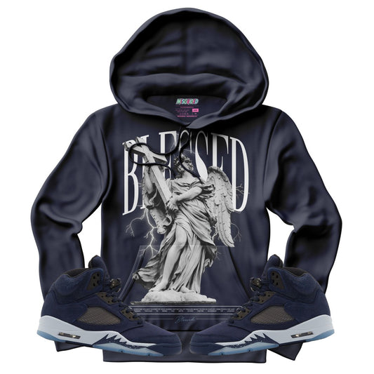 Blessed (Air Jordan 5 Midnight Navy) Hoodie