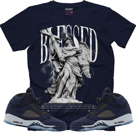 Blessed (Air Jordan 5 Midnight Navy) T-Shirt
