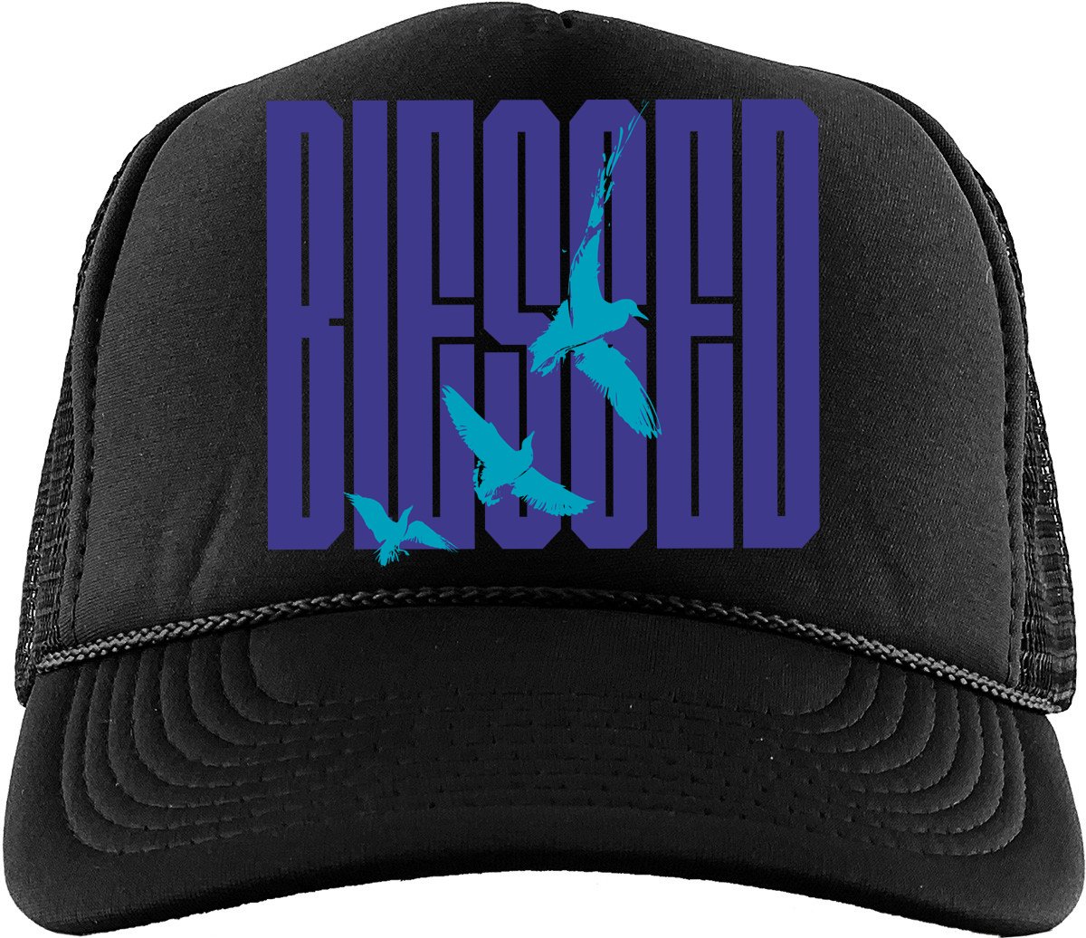 Blessed (Air Jordan 6 Aqua) Trucker Hat