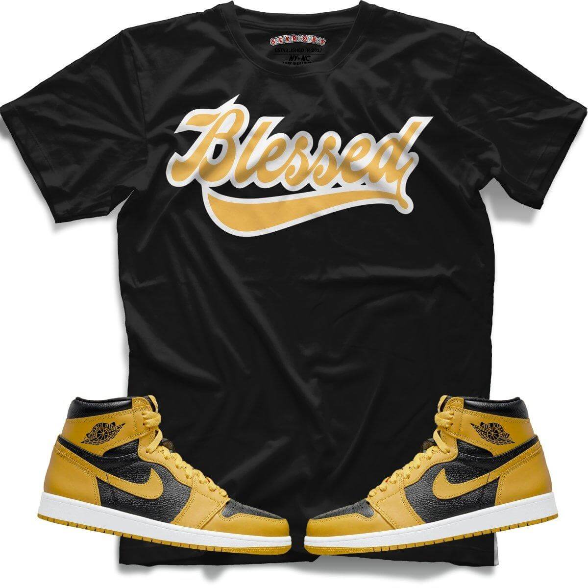 Blessed (Retro 1 Pollen) T-Shirt