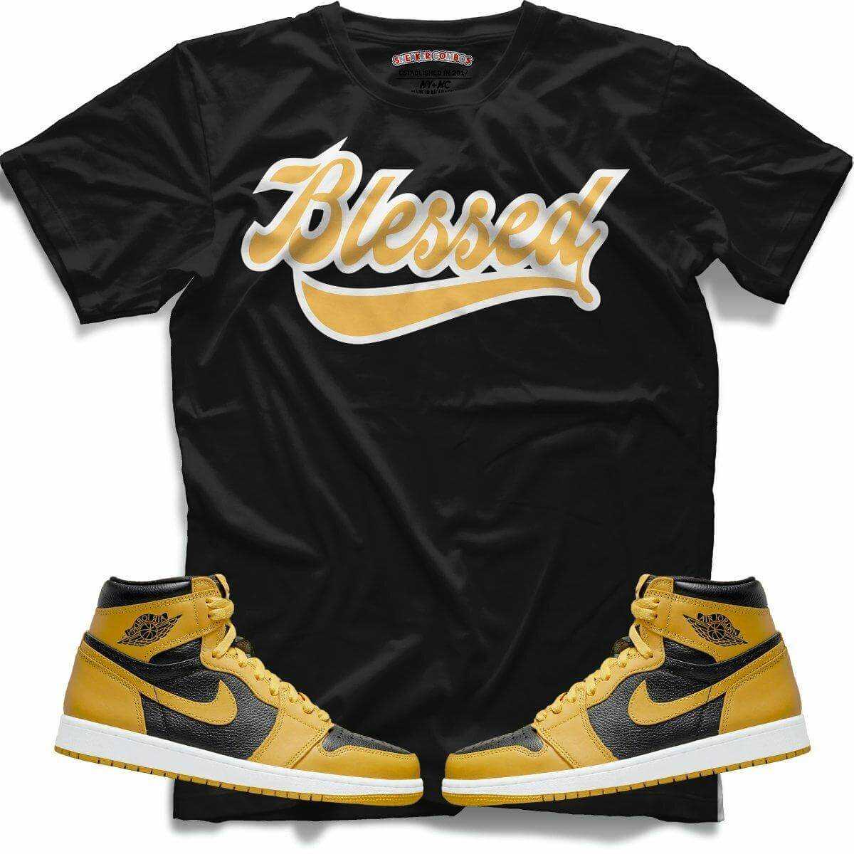 Blessed (Retro 1 Pollen) T-Shirt