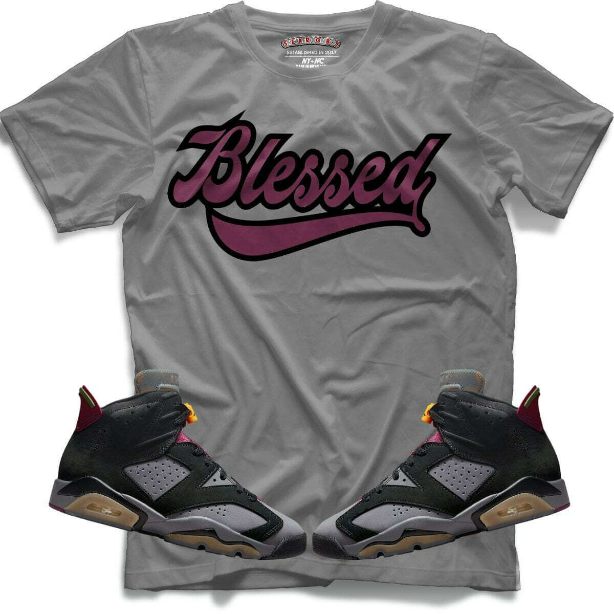 Blessed (Retro 6 Bordeaux) T-Shirt