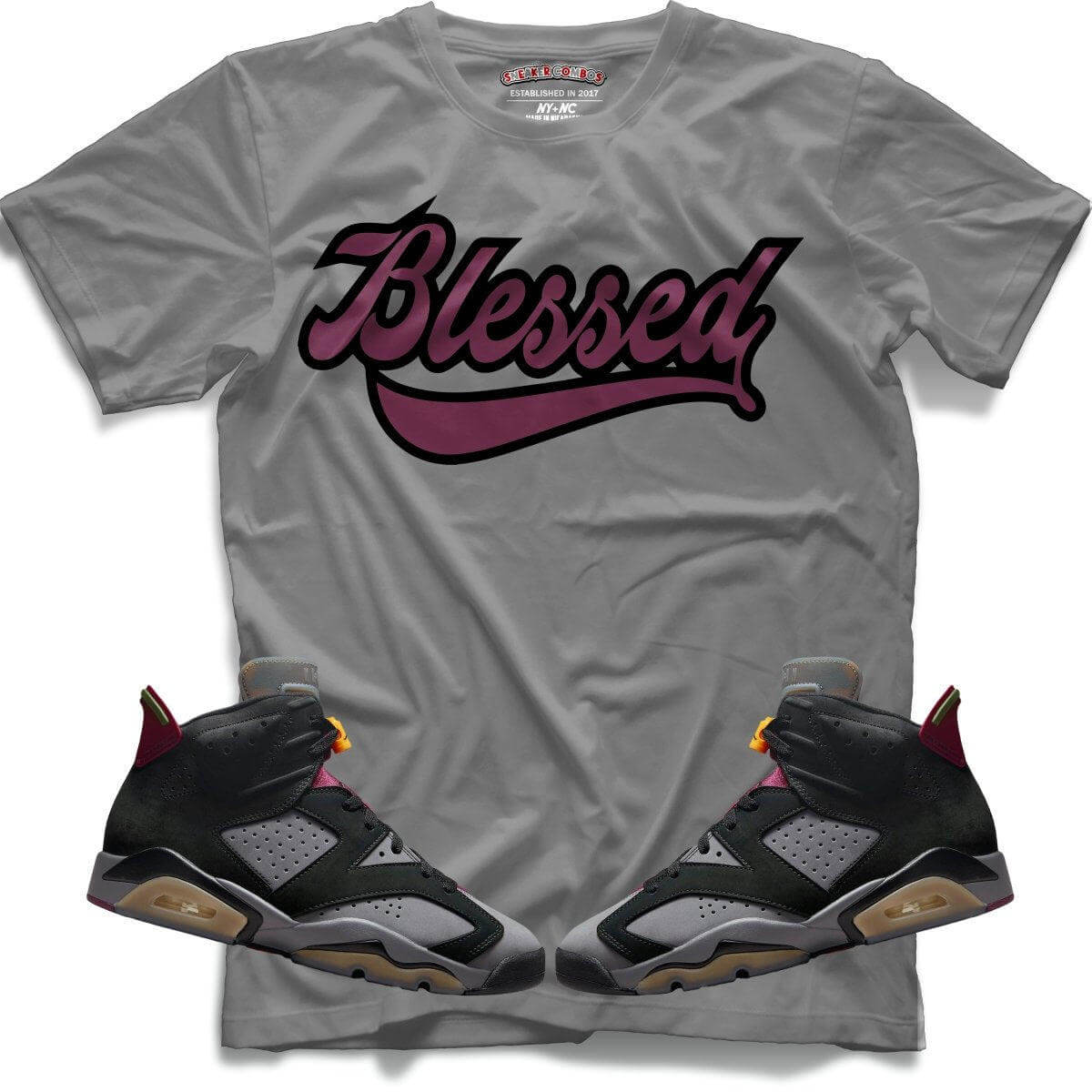 Blessed (Retro 6 Bordeaux) T-Shirt