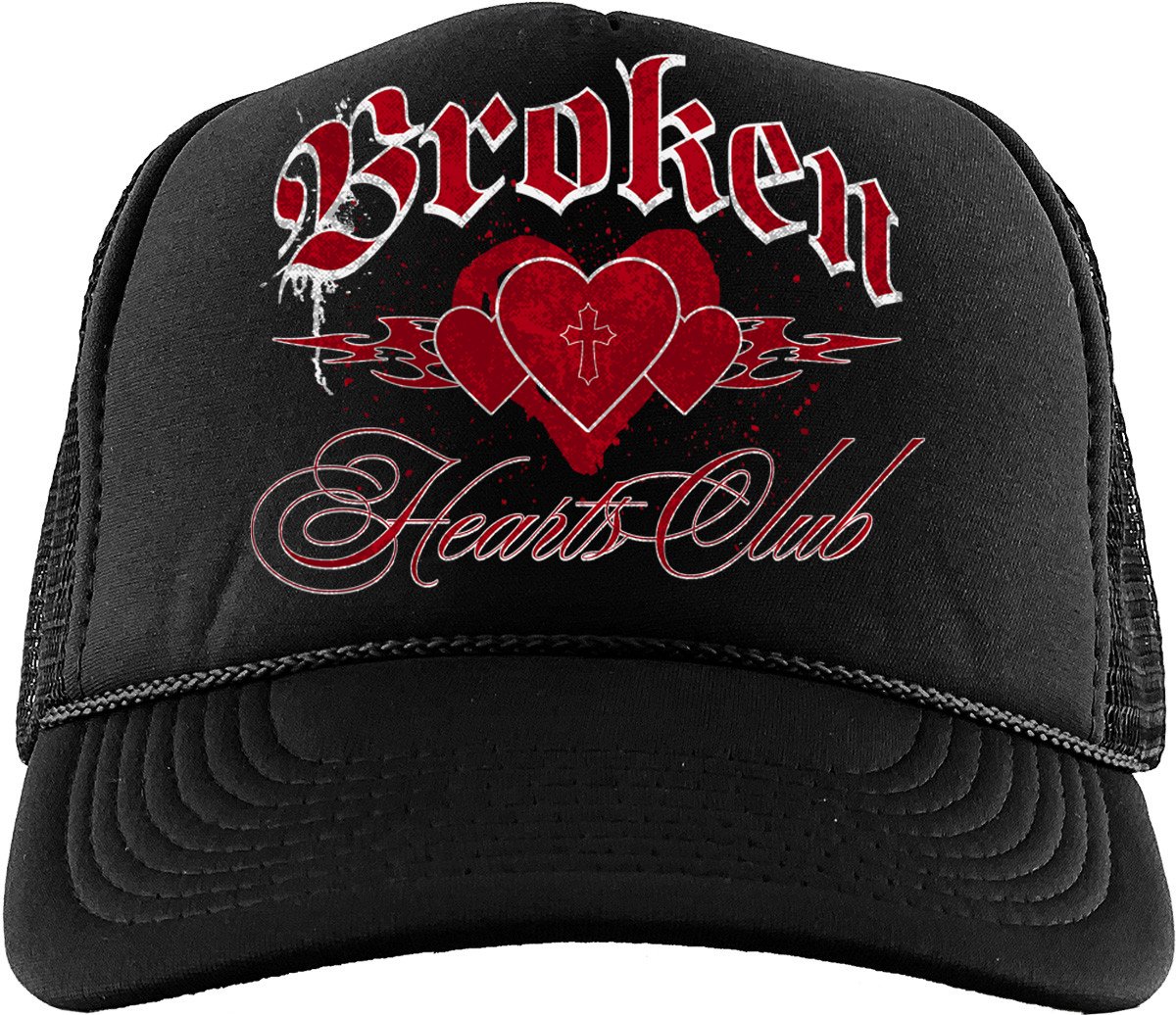 Broken Hearts Club (Air Jordan 12 Cherry) Trucker Hat