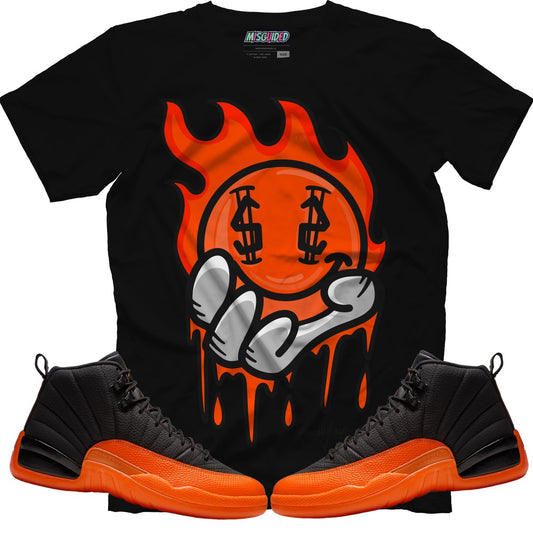 Burn Your Soul (Air Jordan 12 Brilliant Orange) T-Shirt