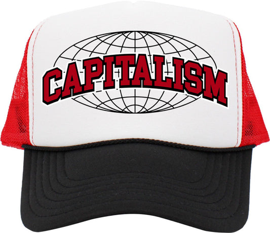 Capitalism (Air Jordan 12 Cherry) Trucker Hat