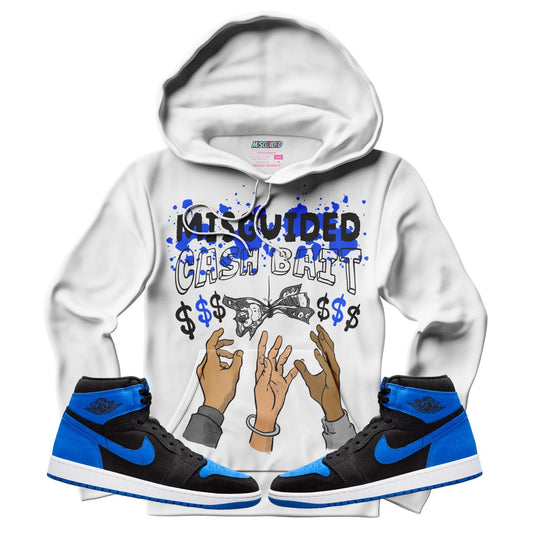 Cash Bait (Air Jordan 1 Royal Reimagined) Hoodie