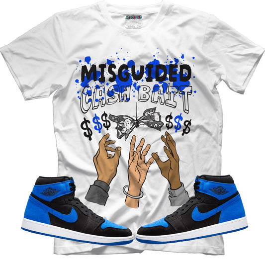 Cash Bait (Air Jordan 1 Royal Reimagined) T-Shirt