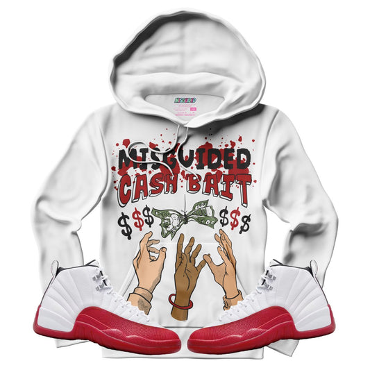 Cash Bait (Air Jordan 12 Cherry) Hoodie