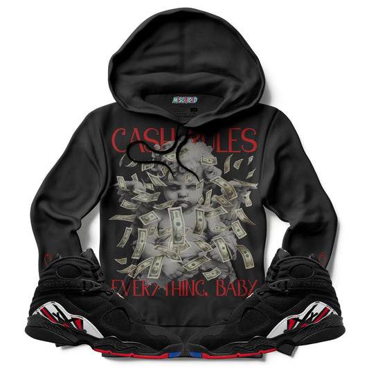 Cash Rules (Air Jordan 8 Playoff) Hoodie