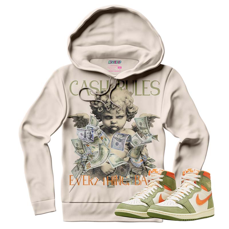 Cash Rules Everything Baby (AIR JORDAN 1 HIGH OG CRAFT “CELADON”) Hoodie